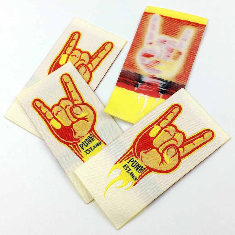iron on Clothing labels Custom Clothing Labels heat transfer labels iron on clothing label Custom Woven labels name labels