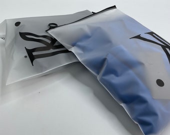 100 Custom high quality  Printed Clothing Zip Clothes Packaging Frosted Pvc Bag Ziplock Bags Matt Zipper for clothes Bag