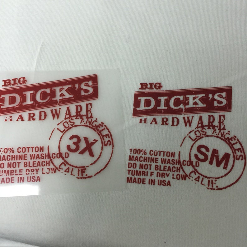 Custom Heat Press Transfers Label Heat Press Clothing Labels Etsy Hong Kong