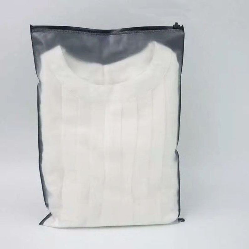On Sale custom frosted zipper bags, custom packaging for clothing, Custom Package Bags for Clothing, PE Plastic Ziplock Bags image 3