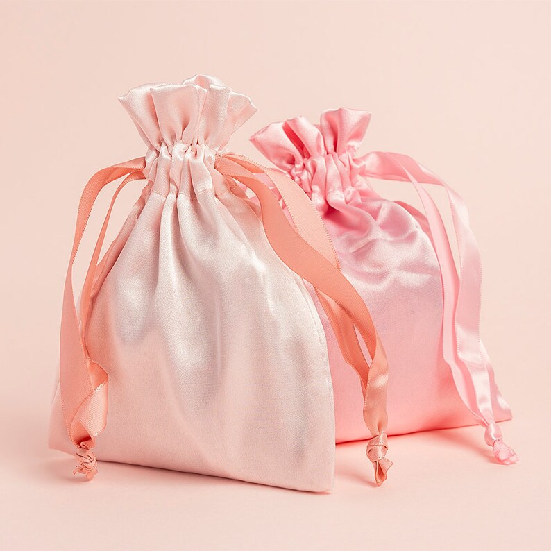 100pcs Satin Drawstring Bags Custom Dust Bags Jewelry Package Etsy