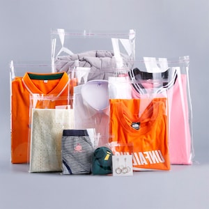 100 Crystal Clear Selbstklebende Siegel wiederverschließbare Cello OPP MULTI-SIZED Verpackung Taschen