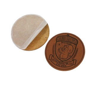 Custom Leather Patch with or without iron on backing, Custom patch for Hats, Laser Engraved Patches