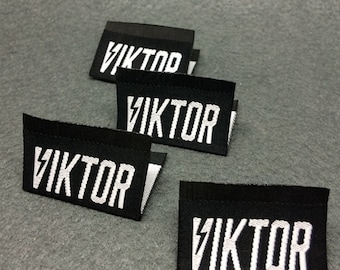 Woven labels, Custom woven labels, Custom sew on labels for clothing, cheap woven label, high quality woven label