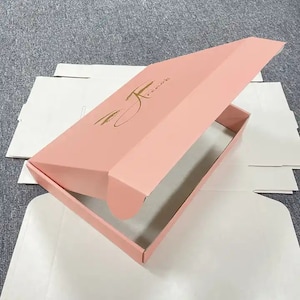 50 cajas de embalaje de productos hechos a mano al por mayor / Caja de embalaje de cosméticos para velas, jabón y joyería / Caja de papel kraft blanco y negro, caja de regalo