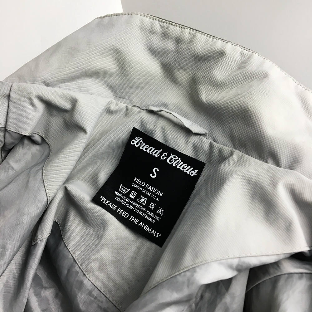 Woven wash care labels