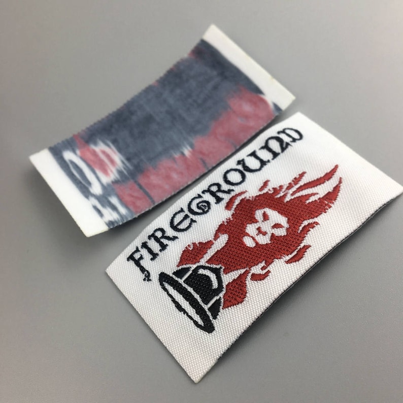 iron on Clothing labels Custom Clothing Labels heat transfer labels iron on clothing label Custom Woven labels name labels