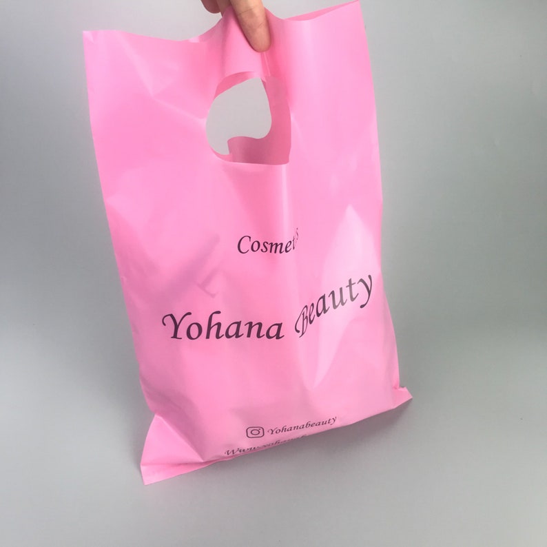 Custom Plastic Shopping Bags Personalized Gift Bags Etsy UK
