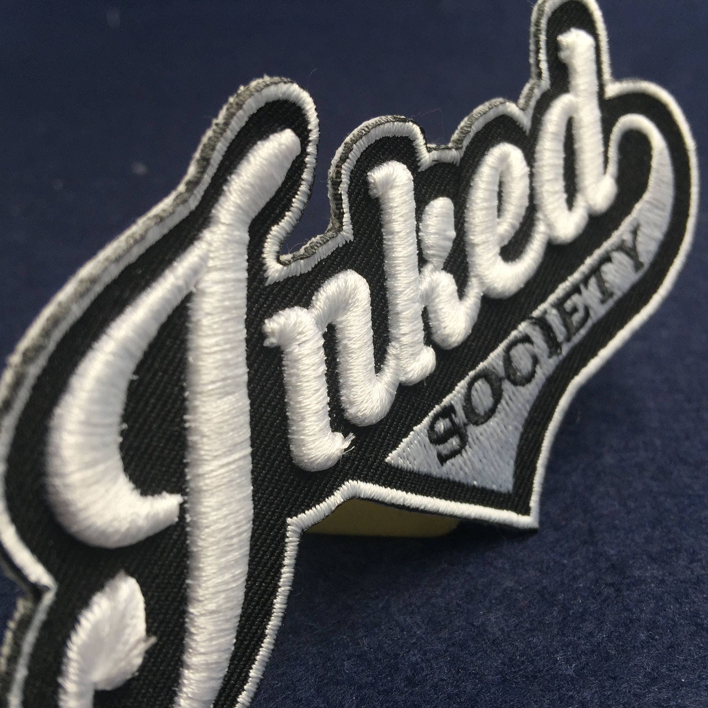 Custom Patches, Custom Embroidered Patches, Creative Embroidery Patch, Iron  on Patches, Embroidery Logo Patch, Embroidered Patches Bikers 