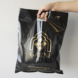 Custom Shopping Bags with Logo for Boutique Custom Plastic Bags with Logo Custom Merchandise Bags with Logo for Business