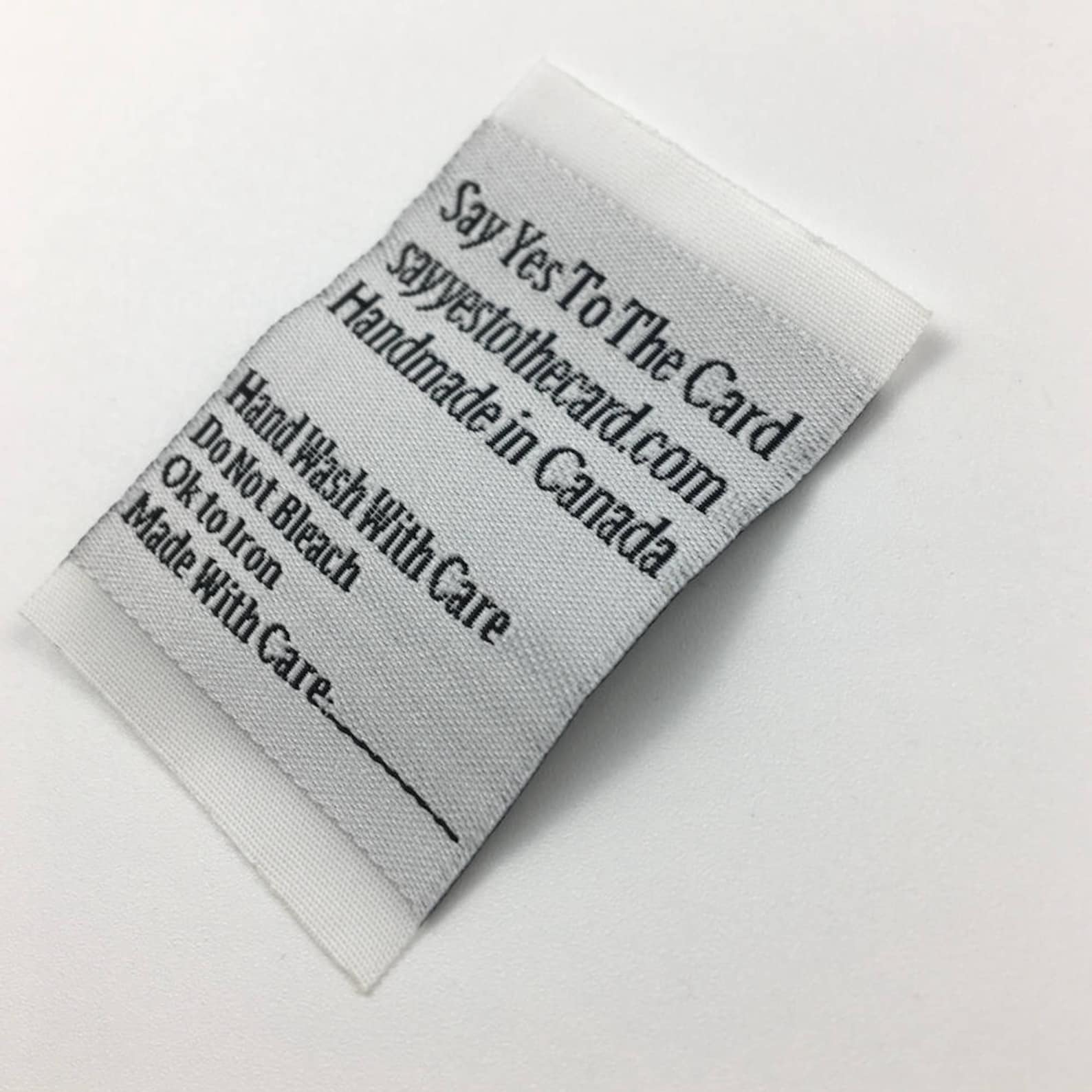 Custom Towel Label Bath Towel Label Custom Woven Label With Etsy