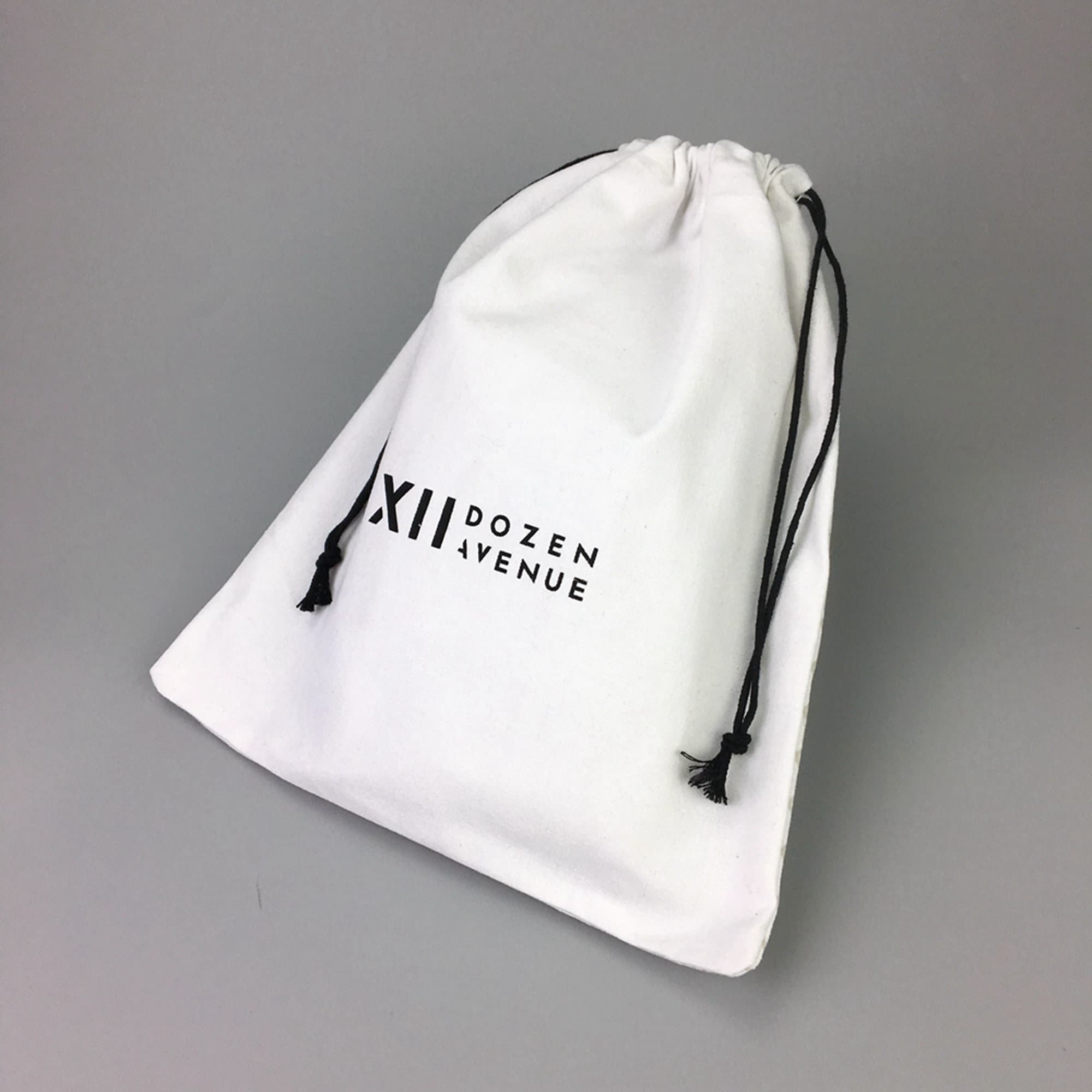 Wholesale Custom Logo Printed Cotton Drawstring Dust Bag for 