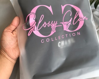 Custom Frosted Zipper Bags: Matte Black Clothes Packaging