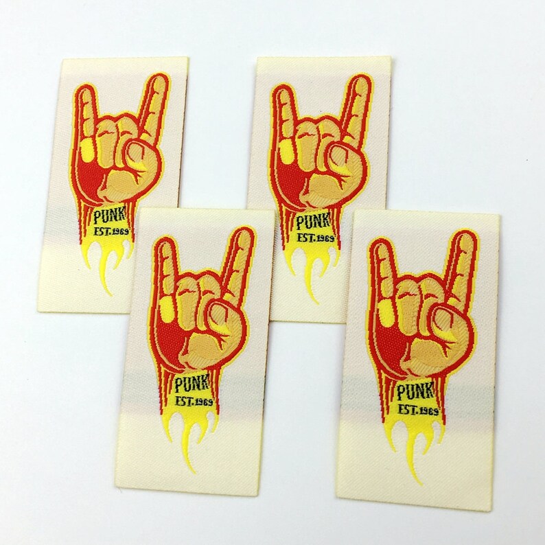 iron on Clothing labels Custom Clothing Labels heat transfer labels iron on clothing label Custom Woven labels name labels