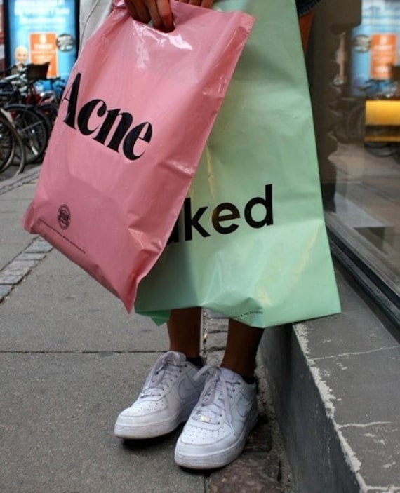 Imprinted plastic bags hot sale