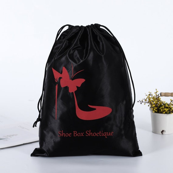 100 Custom Silk Drawstring Bag Pink Green Black White Silk Etsy