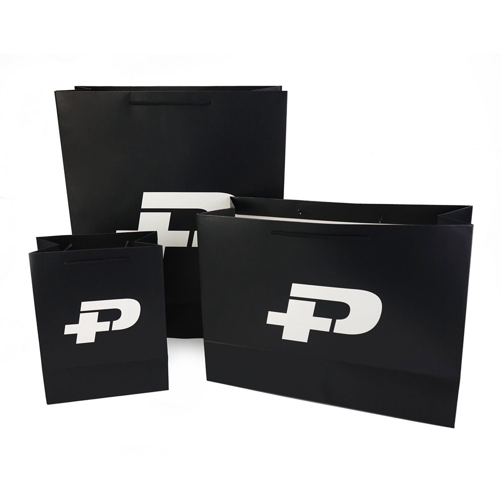 Paper Bags With Handles Custom Shop Bag With Logo Custom Etsy