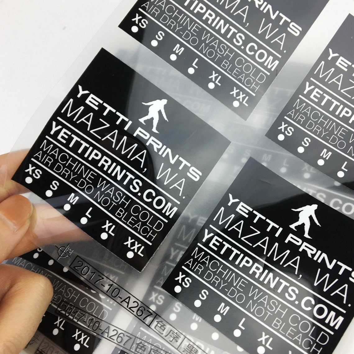 Custom Heat Transfer Labels Tagless Tags tagless iron on Etsy