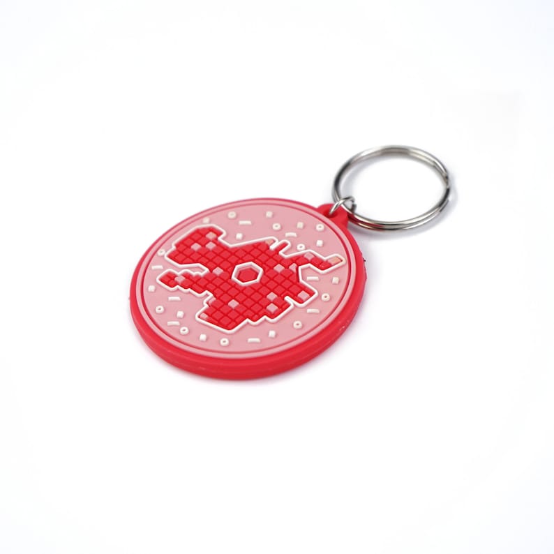 3d round rubber patch keychain with custom logo Soft cartoon PVC Plastic Keychain 50pcs Custom round rubber Keychains