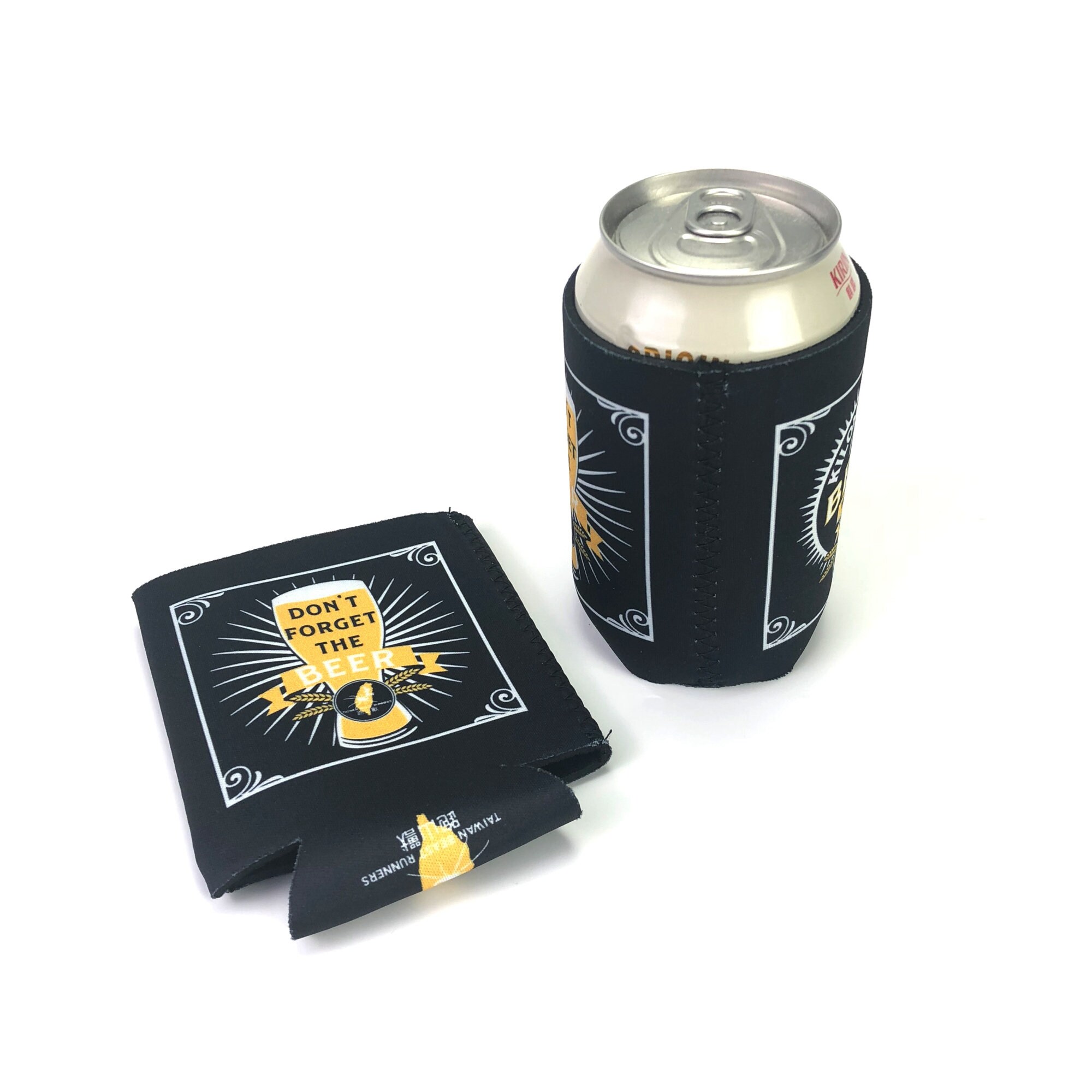 Neoprene snap wrap can cooler slap neoprene wrap can cooler Etsy