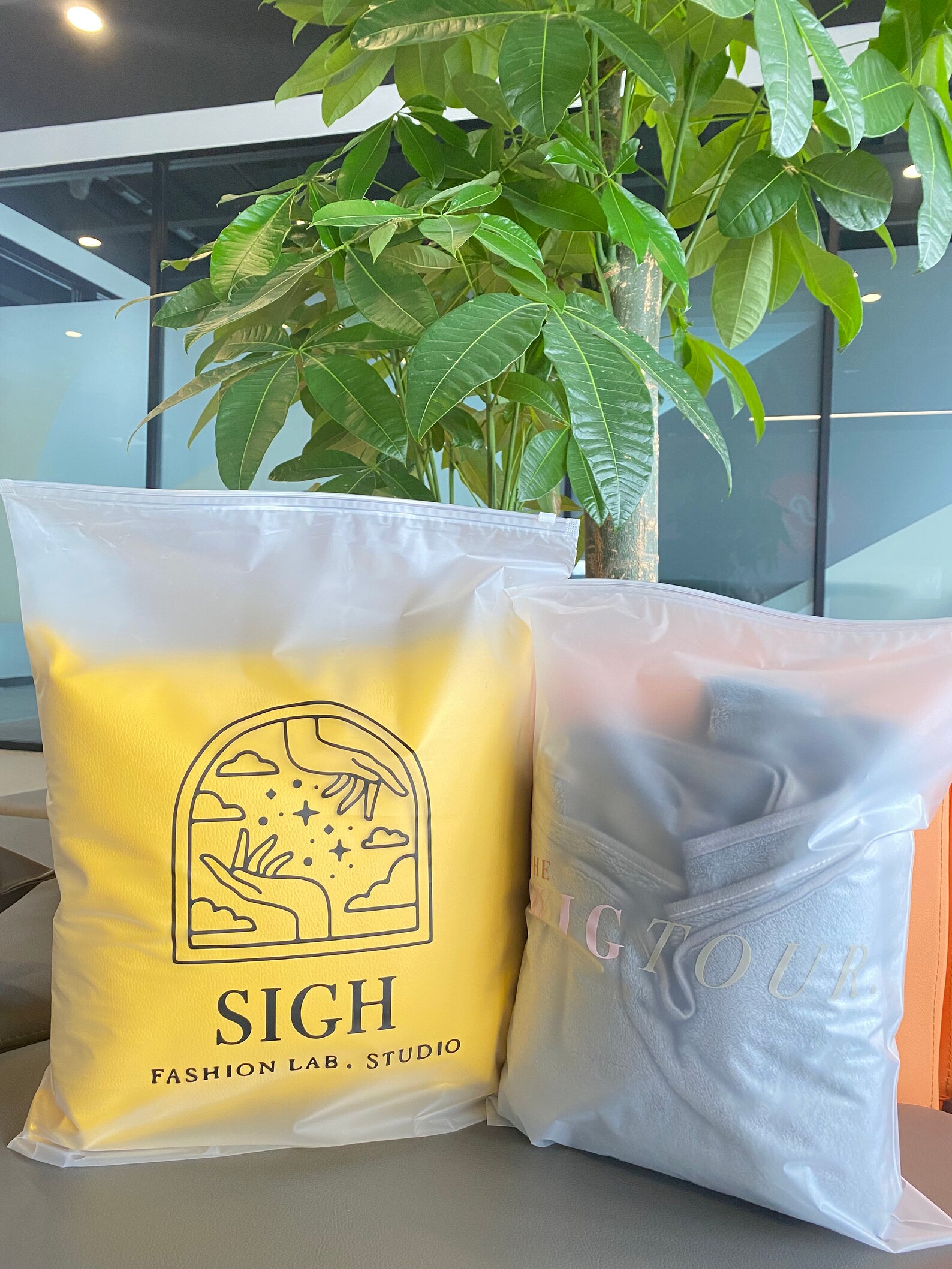 100pcs 10x14 Zipper Bag for Clothingcustom Frosted Zipper Etsy