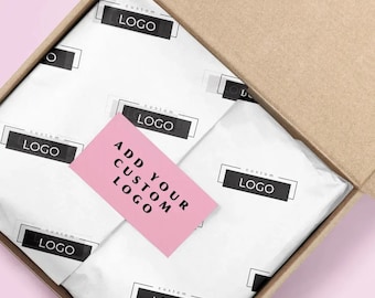 500PCS CUSTOM Tissue Paper, spersonalizowany papier chusteczkowy, spersonalizowany papier chusteczkowy z logo, spersonalizowany papier chusteczkowy na prezenty, bestseller