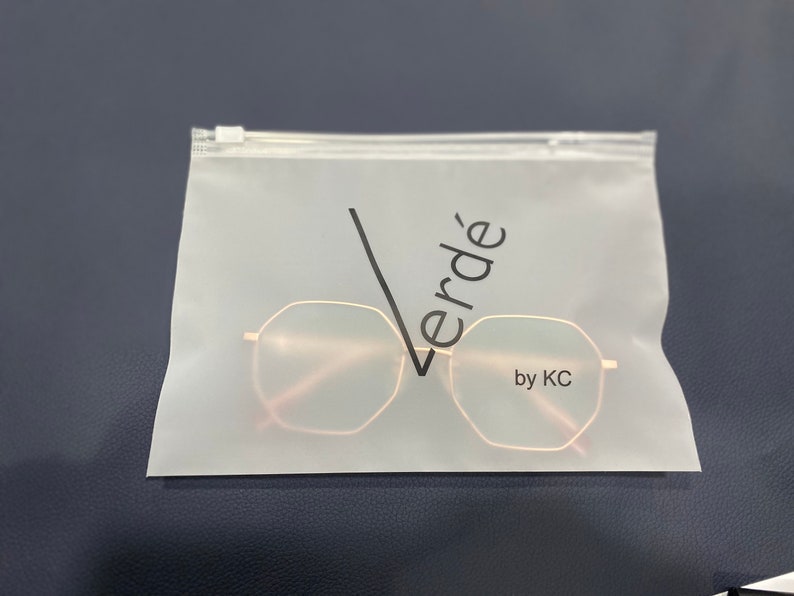 100 Custom Frosted Zipper Bags Clear Zip Lock Bag High Etsy Australia