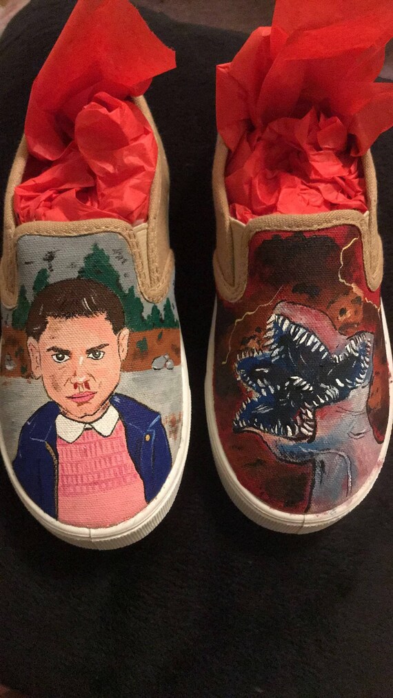 custom stranger things shoes