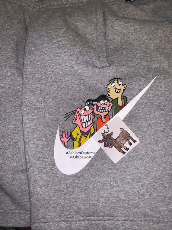 cartoon character nike shorts