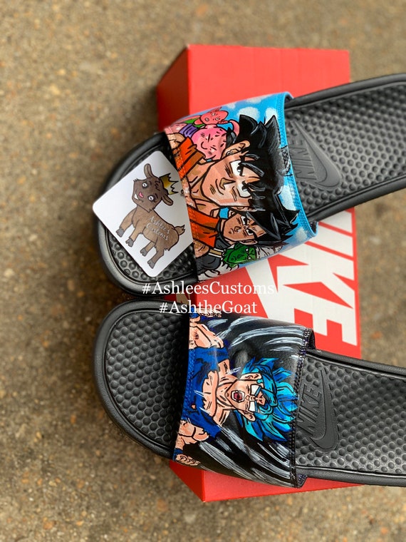 dragon ball z nike slides