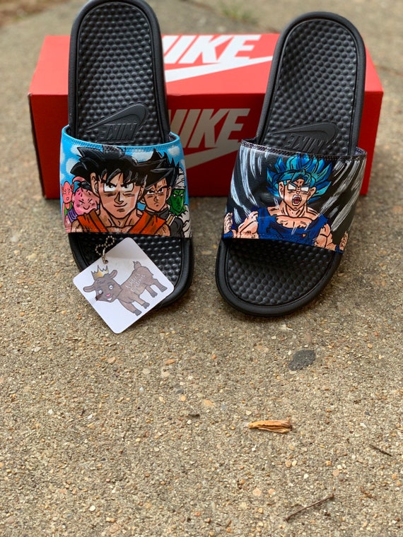 nike dragon ball z slides