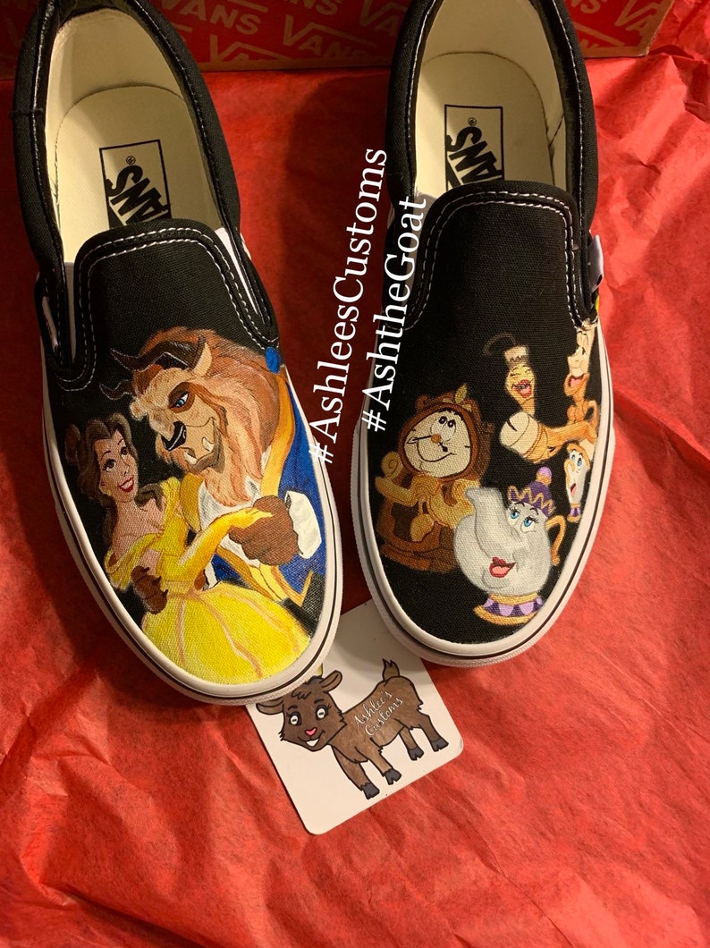beauty and the beast shoes vans