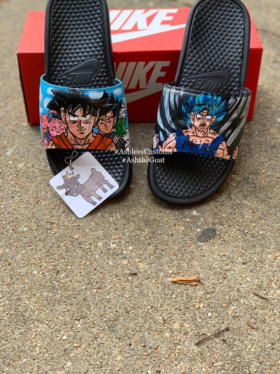 dbz nike slides