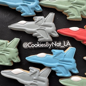 Fighter Jet Cookie Cutter STL FILE