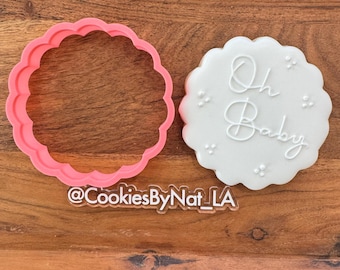 Scalloped Circle Cookie Cutter
