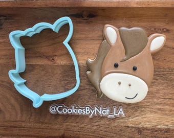 File STL per tagliare biscotti a forma di testa di cavallo