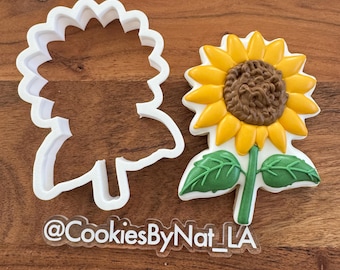 Cortador de galletas de girasol