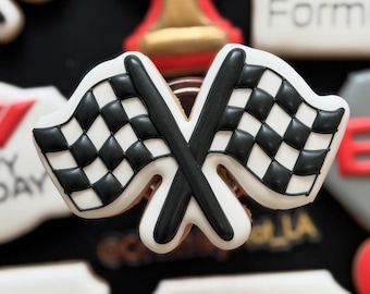 Racing Flag Cookie Cutter