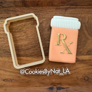 Pill Bottle Cookie Cutter STL FILE