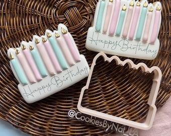Birthday Candle Cookie Cutter