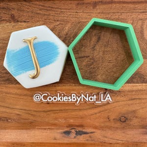 Hexagon Cookie Cutter STL FILE