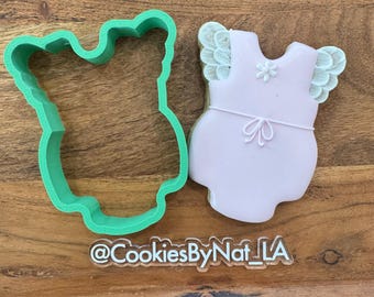 Rüschen Ärmel Strampelanzug Cookie Cutter STL-DATEI