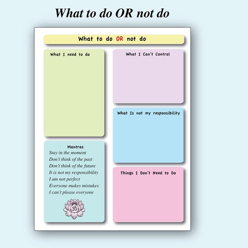 Anxiety Reduction Stress Management Journal Worksheet Etsy Anxiety Reduction Stress Management Journal Worksheet Etsy