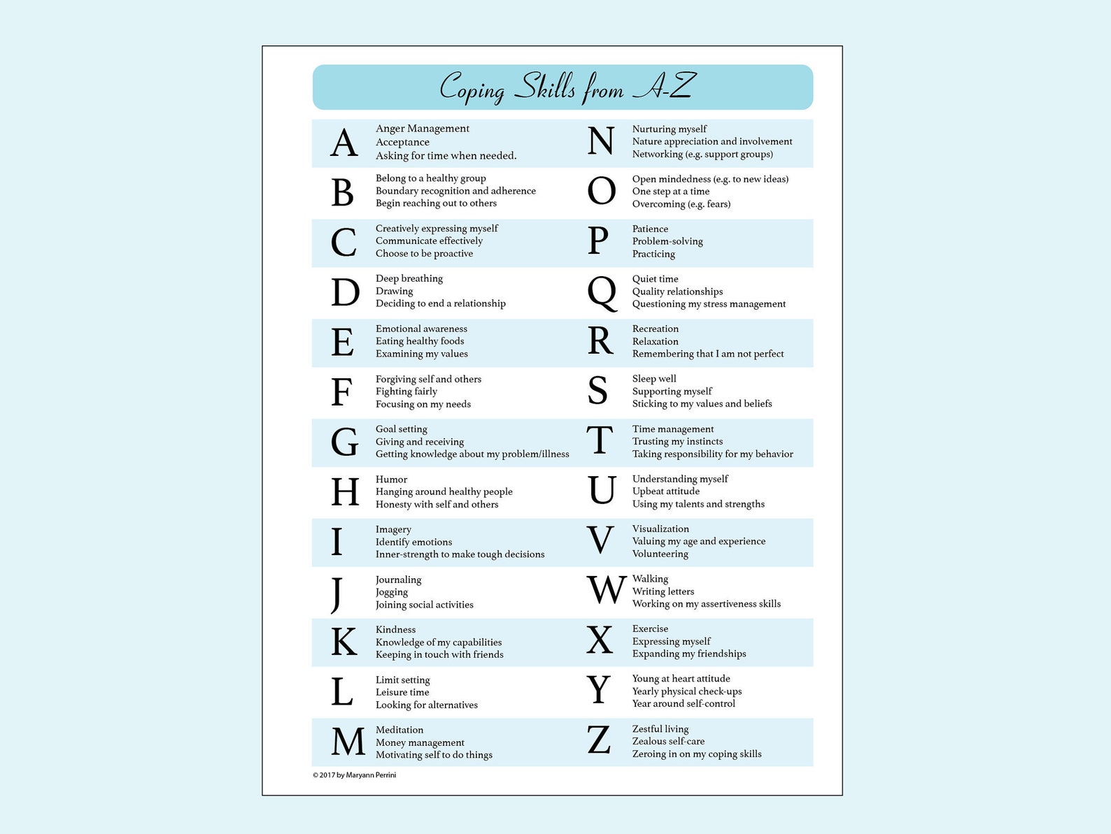 78 Coping Skills for Stress and Anxiety - Etsy