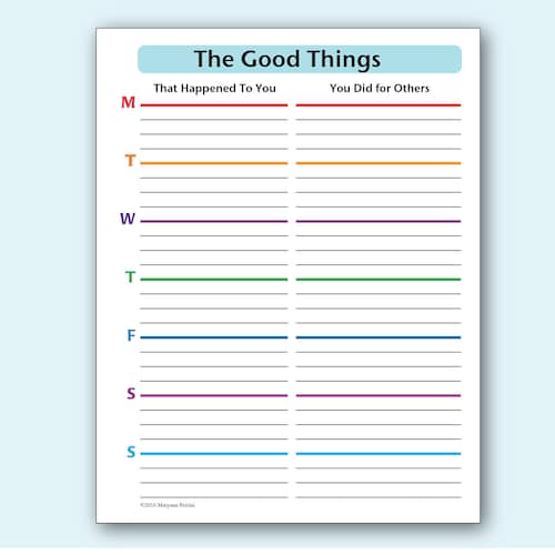 Self-esteem Building Trackers I &amp; II Printable | Etsy
