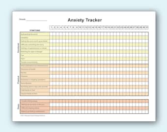 Anxiety and Sleep Pattern Tracker with Listing Emotional & Physical Symptoms