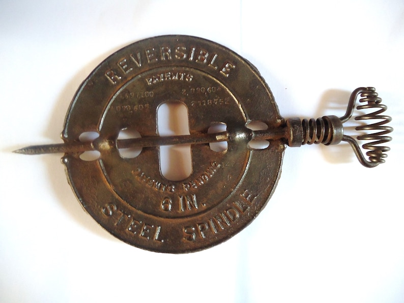 Griswold Wood Stove Dampernew American/ Vintage Wood Stove/ 6in