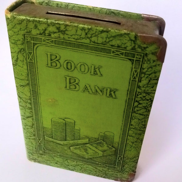 Vintage Bank Save And Have Ben Franklin Book Bank Vol.V made in the USA/ Wise Savings
