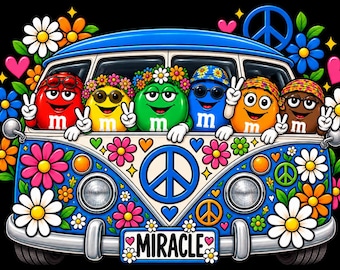 Mm hippie van