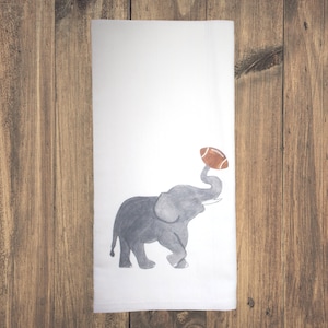 Alabama Roll Tide, Flour Sack Tea Towel, Kitchen Towel, Kitchen Décor, Dish Towel, Hostess Gift